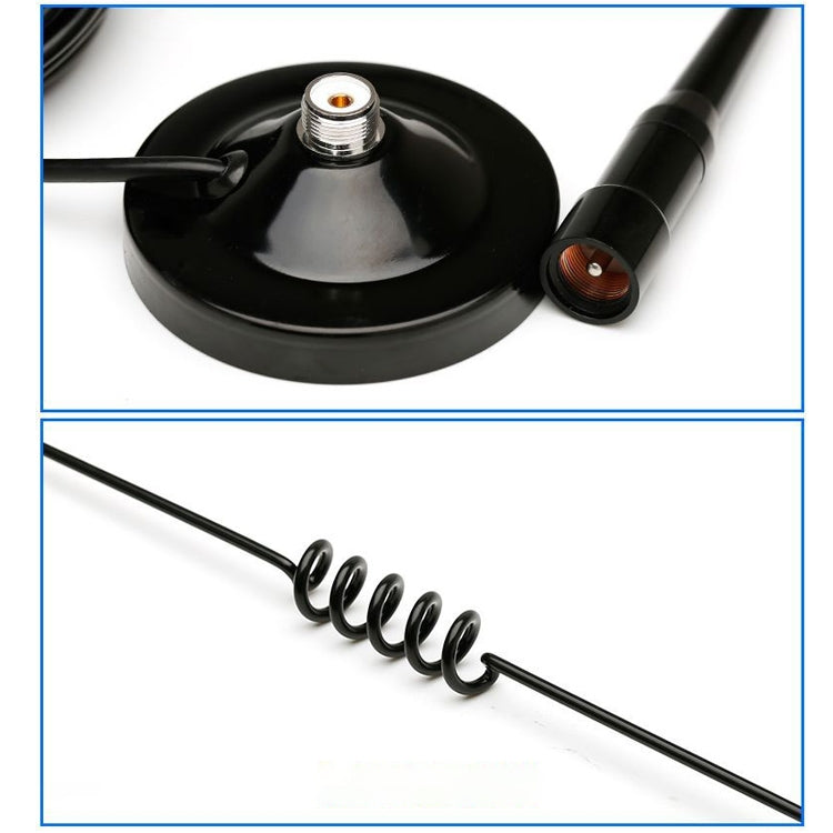 230MHz Sucker 18dbi High Gain Amplified Car Radio Antenna with RG58 Cable