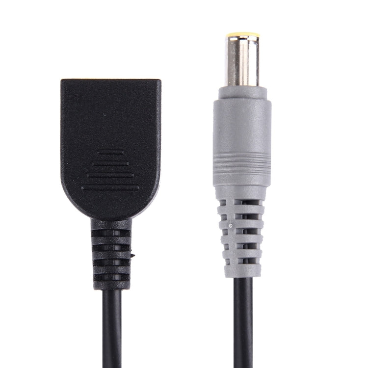 7.9x5.5mm Male to Small Square (Second Generation) Female Interfaces Power Adapter for Laptop Notebook, Length: 10cm