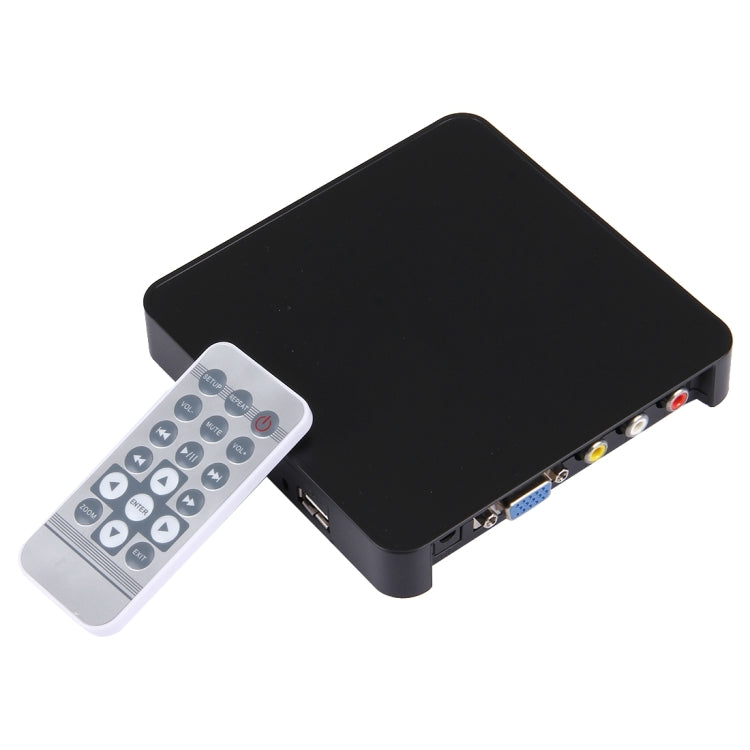 TV009 iPlayer Media Player with Remote Control, Support SD Card / USB / VGA Output