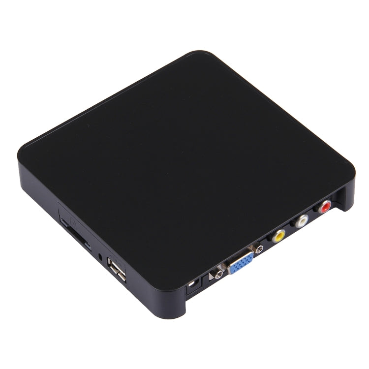TV009 iPlayer Media Player with Remote Control, Support SD Card / USB / VGA Output