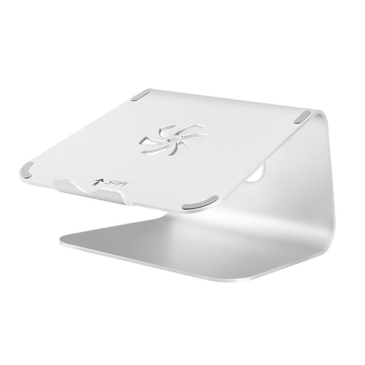 SOPI ZJ-001 Classic Style Aluminum Cooling Stand for Laptop, Suitable for Mac Air, Mac Pro,  iPad, and Other Laptops(Silver)