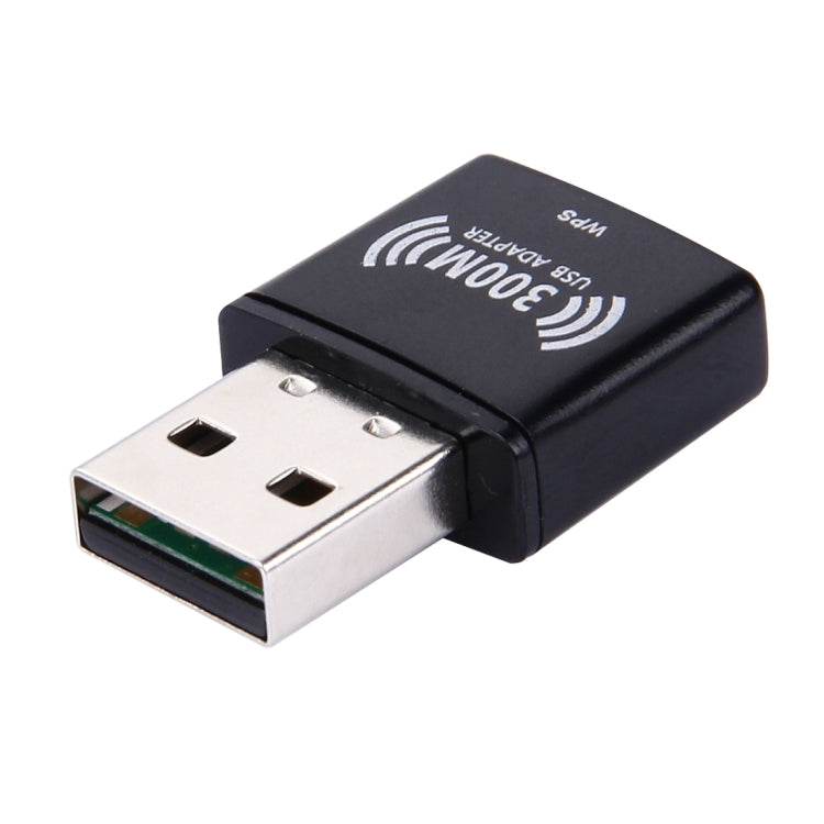 Mini USB 300MBPs Wifi Wireless Network LAN Adapter, IEEE 802.11b / 802.11g / 802.11n, 64/128Bit WEP, WAP, WAP2