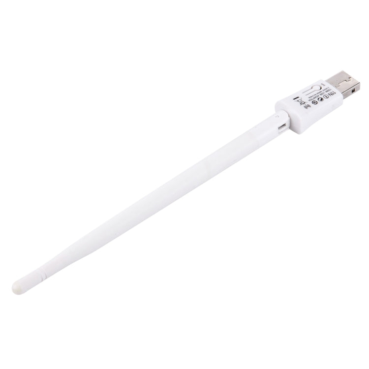 SM-N150M1-W2 USB 2.0 150Mbps 2.4GHz WiFi Wireless Adapter + 5DBi Antenna, IEEE 802.11b / 802.11g / 802.11n, 64/128Bit WEP, WAP, WAP2