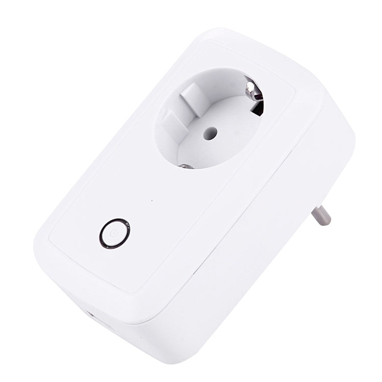 WiFi Smart Power Plug Socket with USB Port, Android 3.0+ & iOS 6.1+ Supported, Remote Control, Timing Switch, Charging Protection, EU Plug