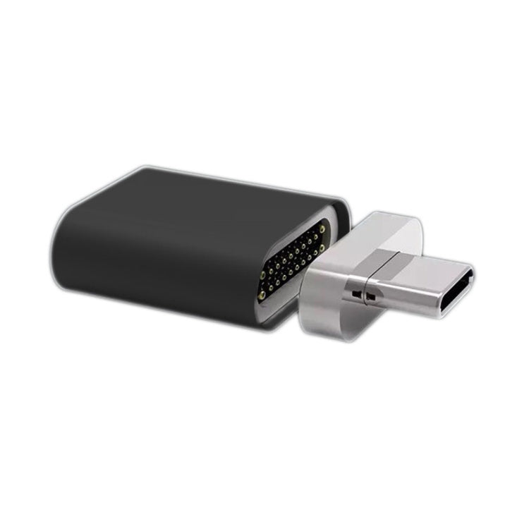 Straight USB-C / Type-C 3.1 Male to USB-C / Type-C 3.1 Female 20 Pin Magnetic Adapter