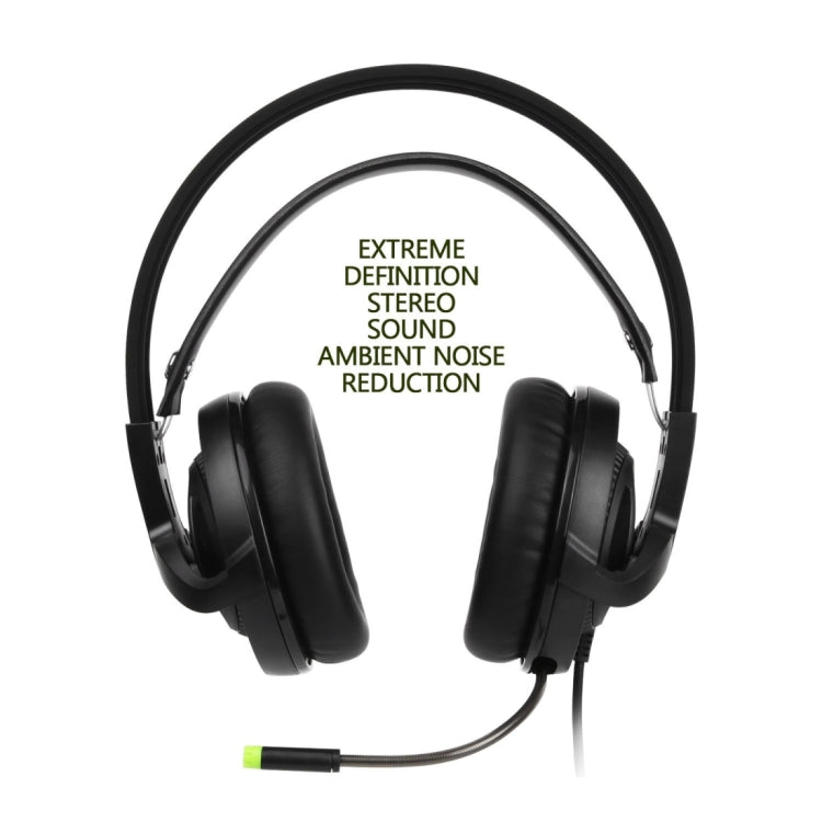 SUPSOO G810 Stereo Gaming Headset Wired Music Headphone with Wire Control & Mic & 3.5mm 2 in 1 Audio Line for PC, Laptop