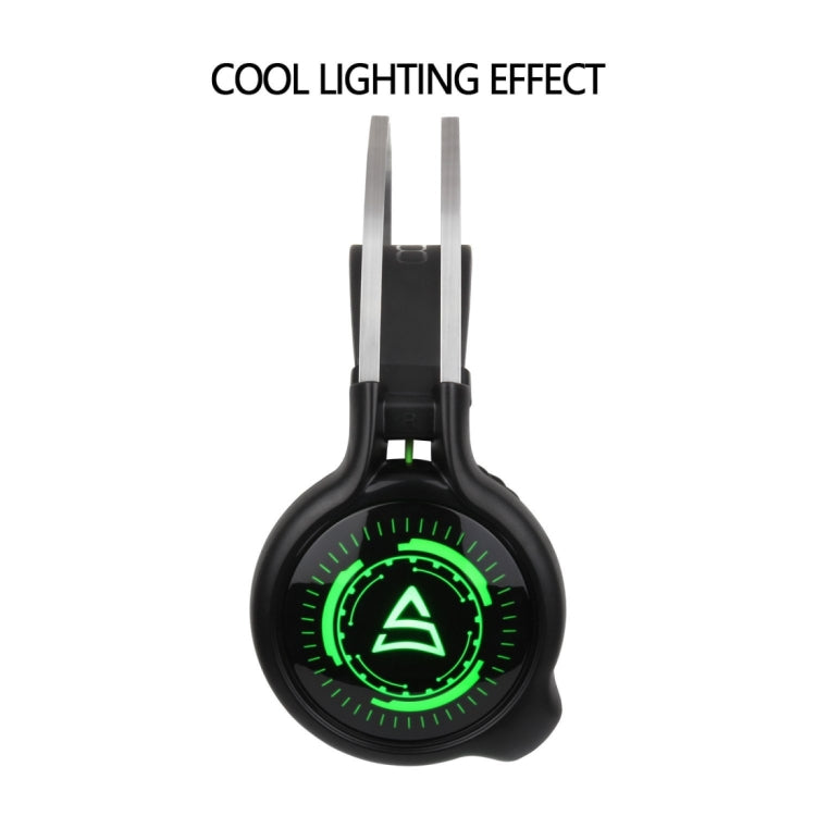 SUPSOO G815 USB Stereo Gaming Headset Wired Music Headphone with Volume Control & Rotating Mic for PC, Laptop