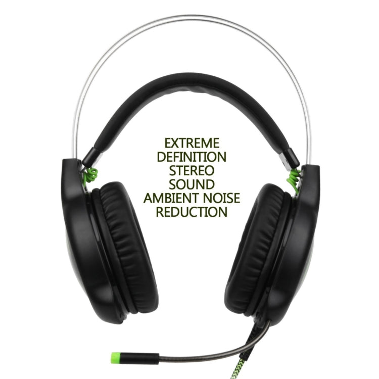 SUPSOO G815 USB Stereo Gaming Headset Wired Music Headphone with Volume Control & Rotating Mic for PC, Laptop