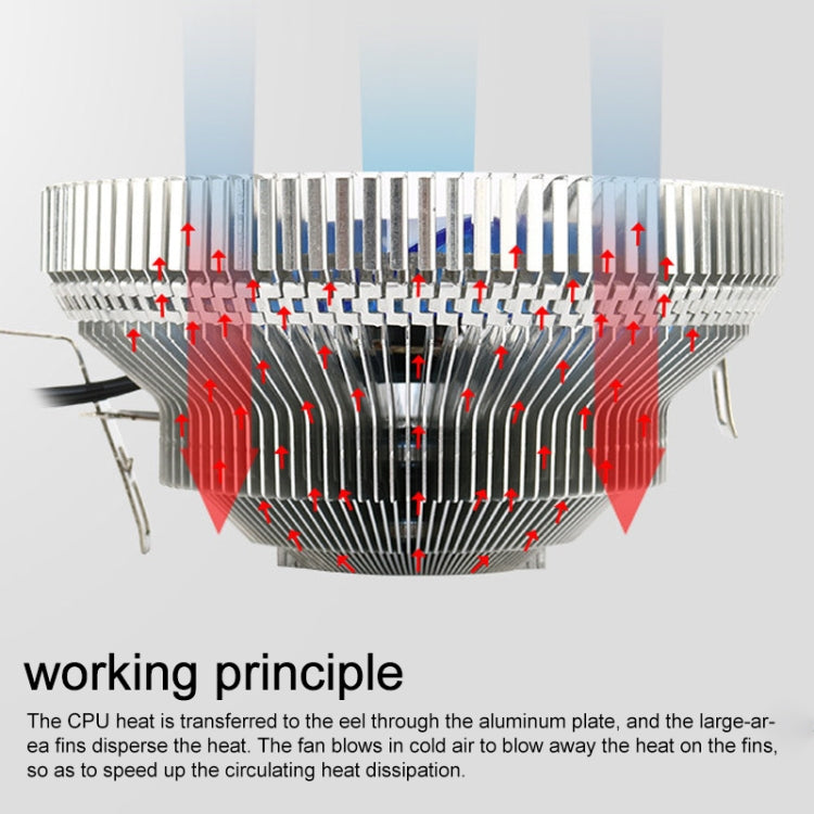 CL-A003 Extreme Edition 3 Pin AMD LGA775 CPU Fan with Light