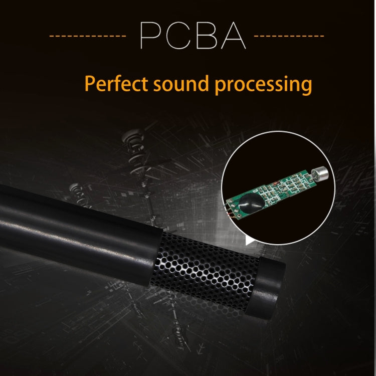 Yanmai SF555 Mini Professional 3.5mm Jack Studio Stereo Condenser Recording Microphone, Cable Length: 1.5m, Compatible with PC and Mac for Live Broadcast Show, KTV, etc.