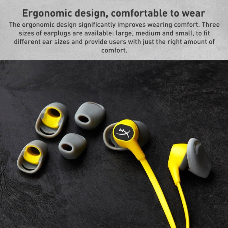 Kingston HyperX HEPE1-MA-YL/G Skylark In-Ear Gaming Earphone(Yellow)