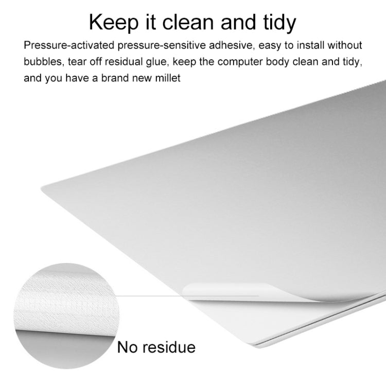 4H Xiaomi Laptop Top Film + Bottom Film + Full Film Set for Xiaomi Air 13.3 inch (Silver)