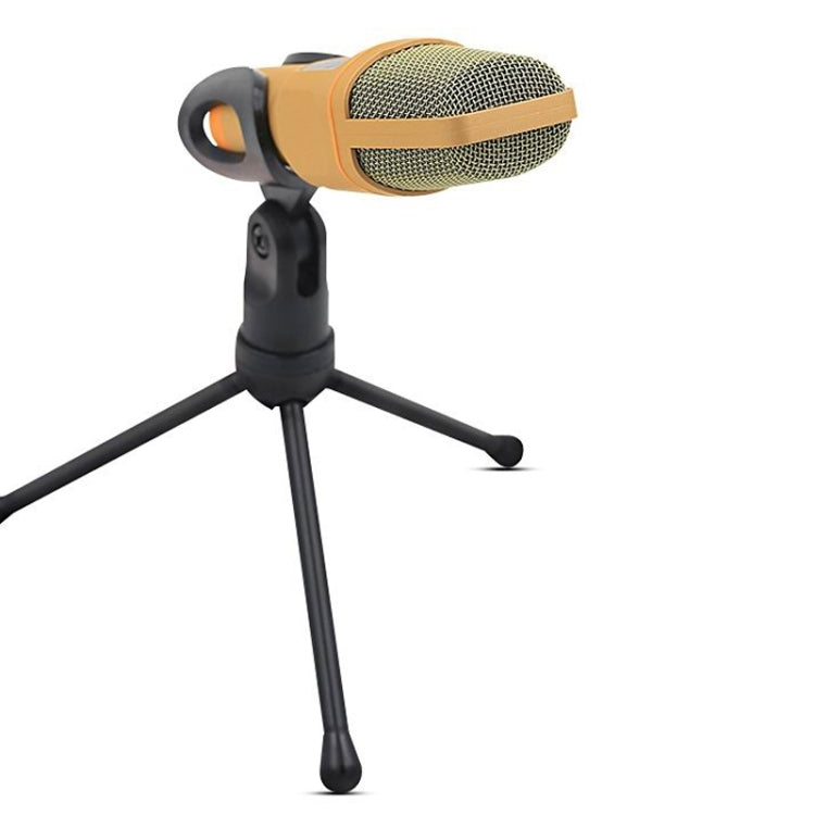 Yanmai SF666 Professional Condenser Sound Recording Microphone with Tripod Holder, Cable Length: 1.3m, Compatible with PC and Mac for Live Broadcast Show, KTV, etc.