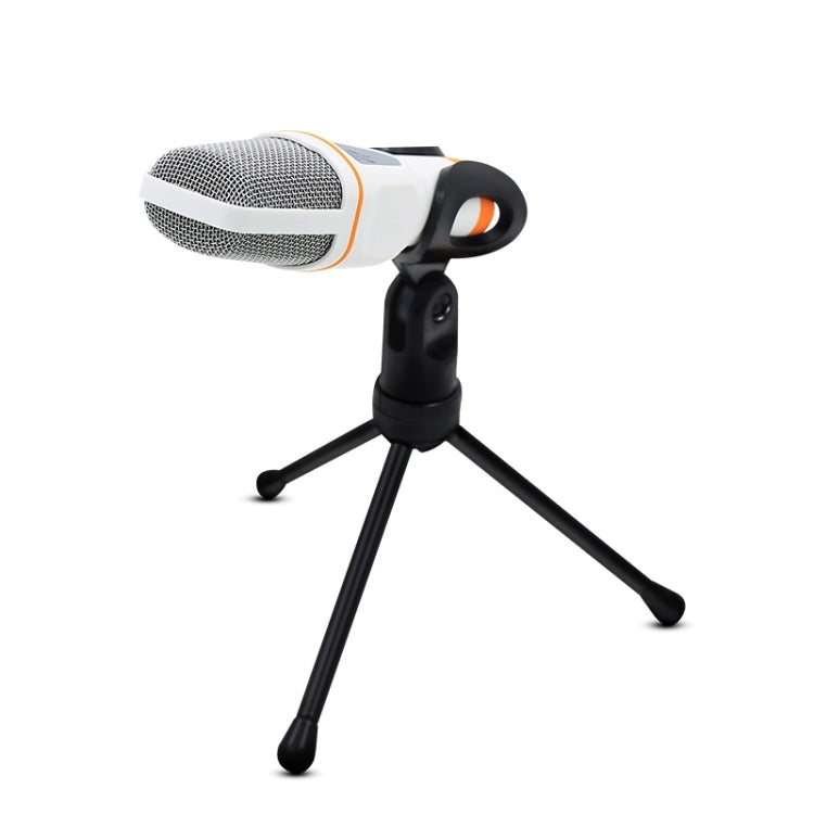 Yanmai SF666 Professional Condenser Sound Recording Microphone with Tripod Holder, Cable Length: 1.3m, Compatible with PC and Mac for Live Broadcast Show, KTV, etc.