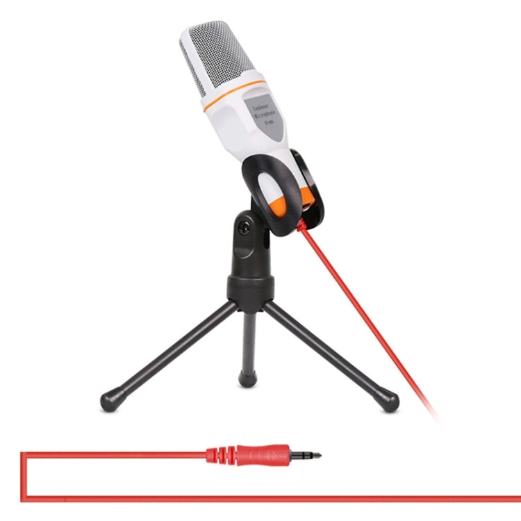 Yanmai SF666 Professional Condenser Sound Recording Microphone with Tripod Holder, Cable Length: 1.3m, Compatible with PC and Mac for Live Broadcast Show, KTV, etc.