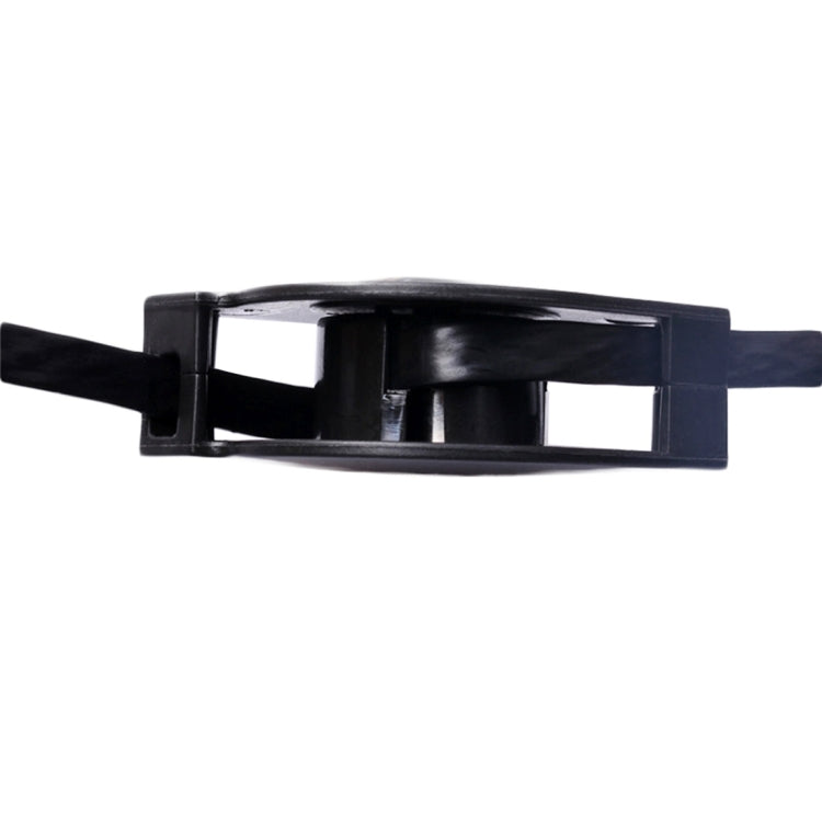 REXLIS 1m CAT6 Retractable Flat RJ45 Ethernet Network LAN Cable(Black)