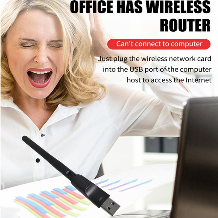 MT7601 150Mbps USB Wireless Network Adapter WiFi Receiver