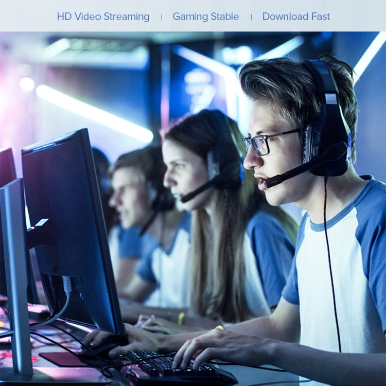 7.6m CAT8 Computer Switch Router  Ethernet Network LAN Cable, Patch Lead RJ45