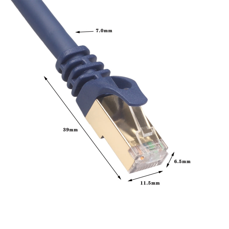 15m CAT8 Computer Switch Router Ethernet Network LAN Cable, Patch Lead RJ45