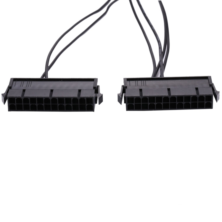ATX Mining 1 x 24 Pin Male to 3 x 24 Pin Female PSU Power Supply Extension Cable