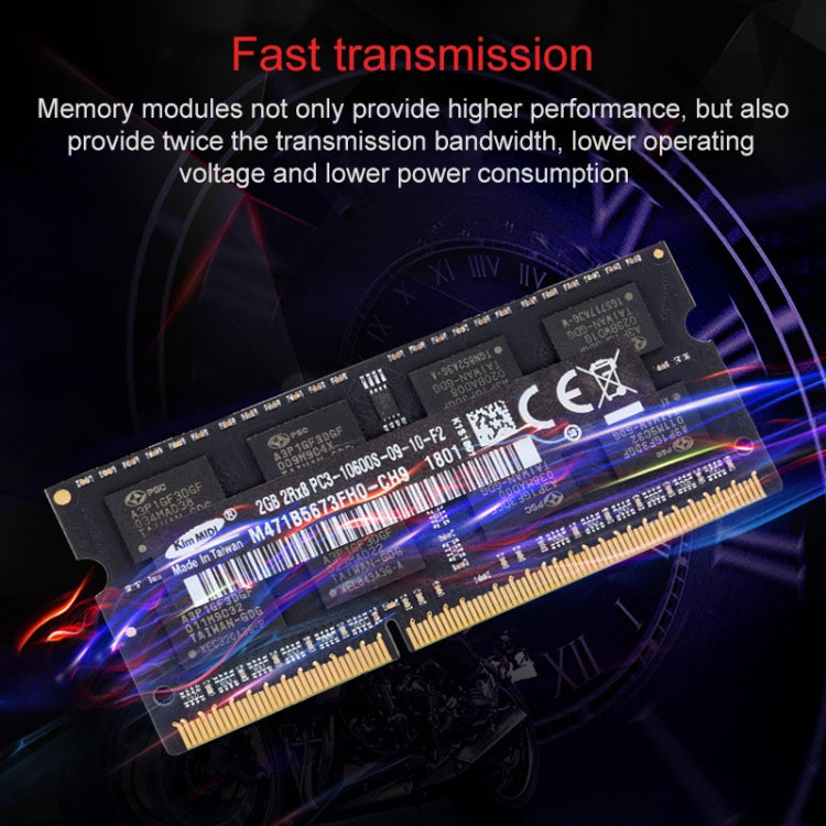 Kim MiDi DDR3 1333MHz 2GB Memory RAM Module for Laptops