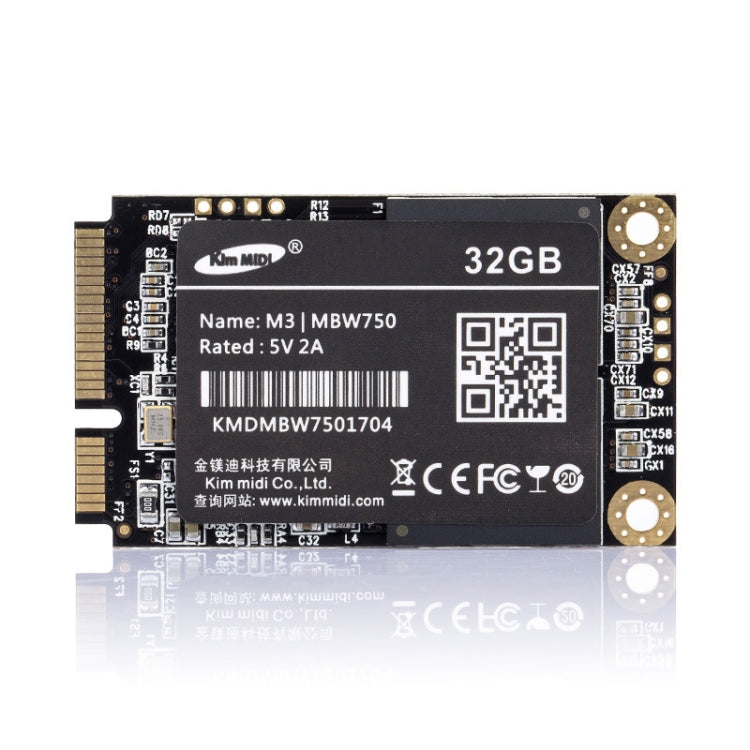 Kim MiDi  MBW750 3.8mm 1.8 inch mSATA Solid State Drive, Flash Architecture: MLC, Capacity: 32GB
