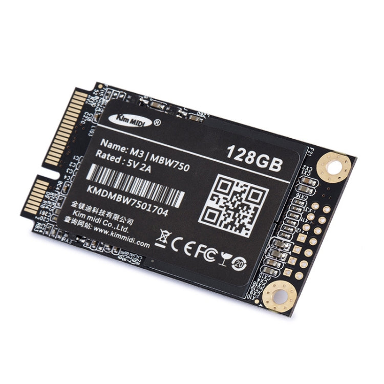 Kim MiDi  MBW750 3.8mm 1.8 inch mSATA Solid State Drive, Flash Architecture: MLC, Capacity: 128GB