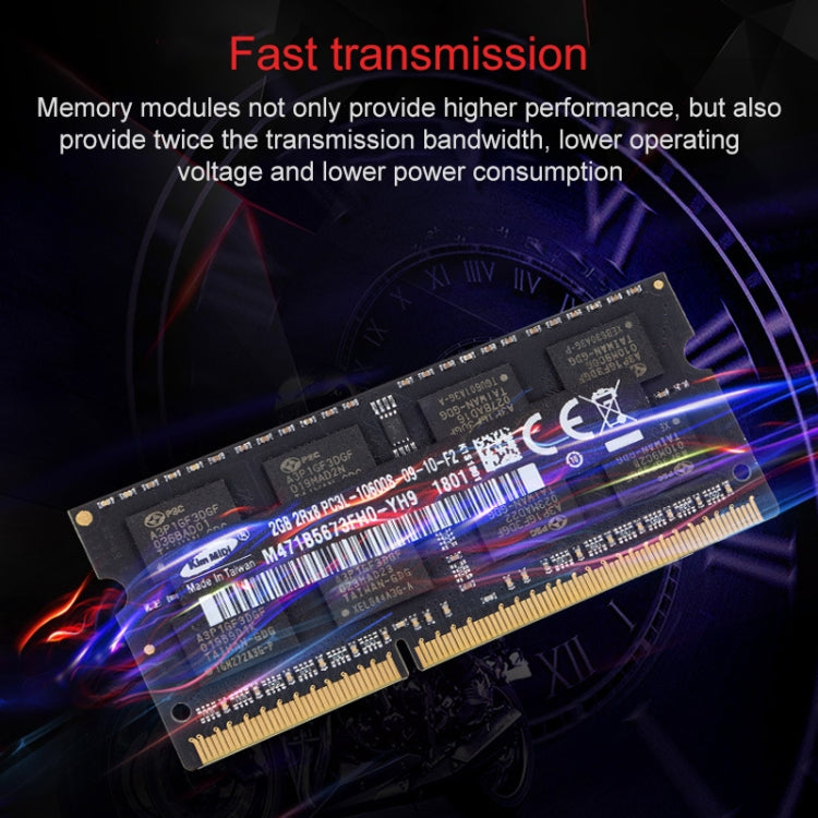 Kim MiDi 1.35V DDR3L 1333MHz 2GB Memory RAM Module for Laptops