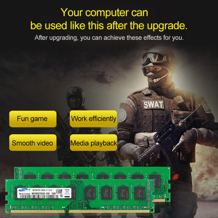 Kim MiDi DDR3 1600MHz 4GB AMD Special Strip Memory RAM Module for Desktop PC