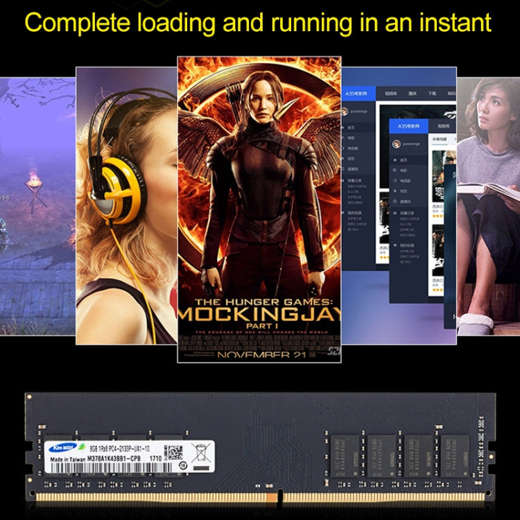 Kim MiDi DDR4 2133MHz 8GB Memory RAM Module for Desktop PC