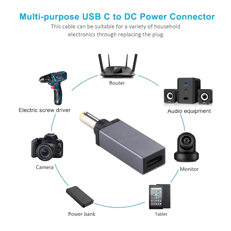 PD 18.5V-20V 5.5x1.7mm Male Adapter Connector