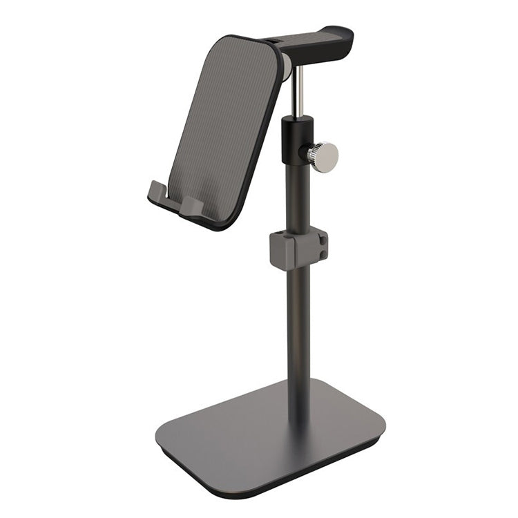 YZ-103 Upgraded Version Height Adjustable Phones / Tablet PCs Universal Aluminum Alloy Desktop Stand Headphone Stand Display Hanger with Cable Clip