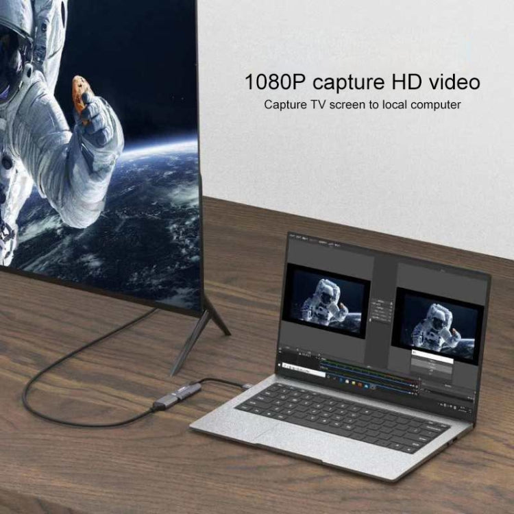 CJK0266 USB3.0 Male to HDMI Female Audio Video Capture Card
