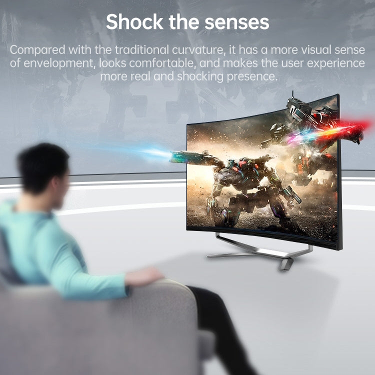 24 inch Curved Screen Office Home All-in-one PC Computer,  Intel Core i7-2670, 16GB+128GB