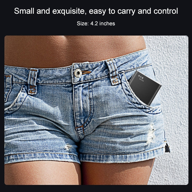 WEIRD 160GB 2.5 inch USB 3.0 High-speed Transmission Metal Shell Ultra-thin Light Mobile Hard Disk Drive(Black)