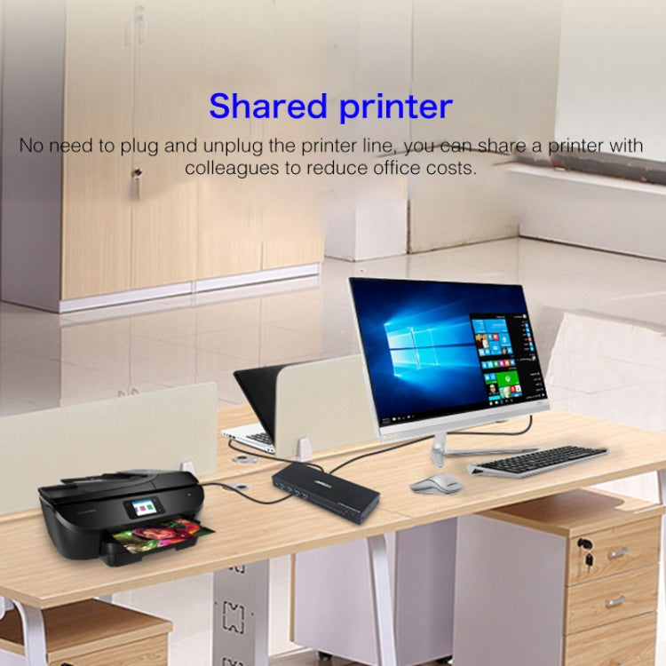 AIMOS AM-UK1604 16 USB Input Interfaces + 4 USB Output Interfaces USB Devices Shared Switcher, Support Key / Shortcut Key Switch