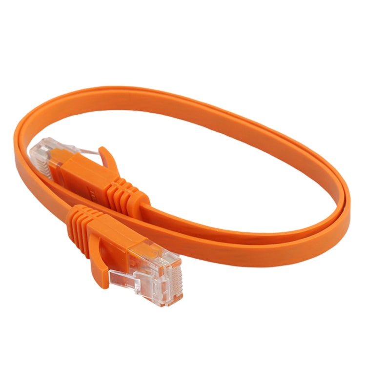 0.5m CAT6 Ultra-thin Flat Ethernet Network LAN Cable, Patch Lead RJ45