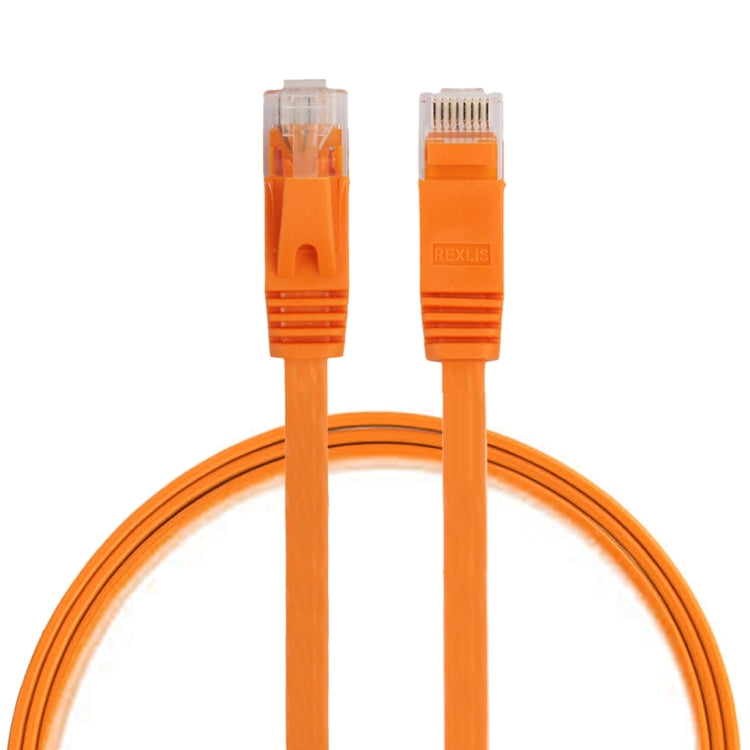 0.5m CAT6 Ultra-thin Flat Ethernet Network LAN Cable, Patch Lead RJ45