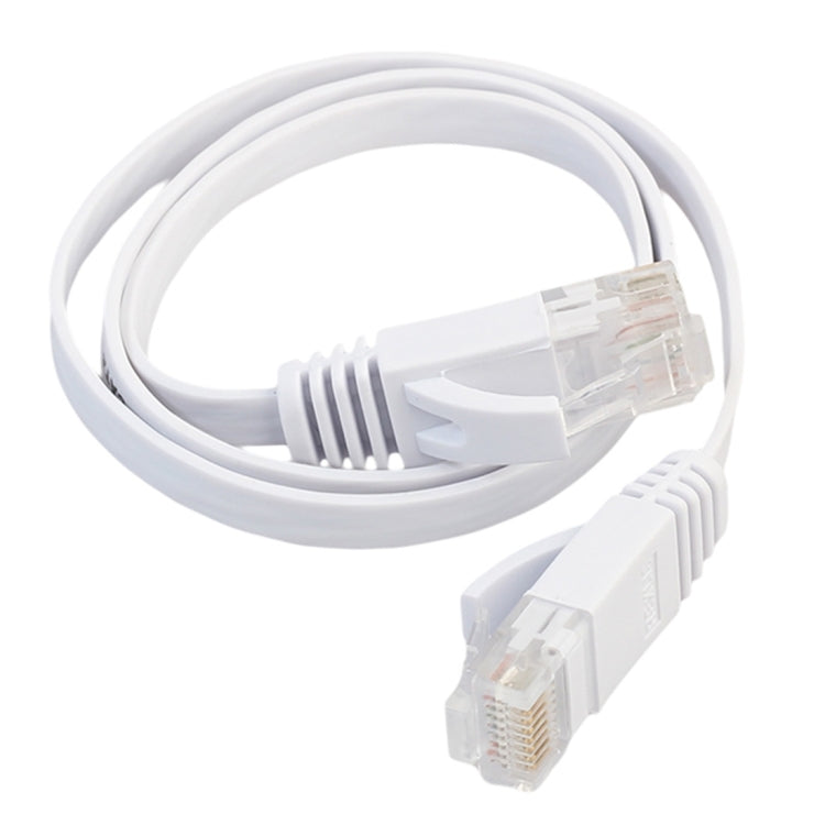 0.5m CAT6 Ultra-thin Flat Ethernet Network LAN Cable, Patch Lead RJ45