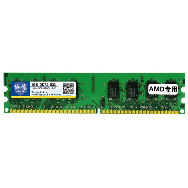 XIEDE X022 DDR2 533MHz 1GB General AMD Special Strip Memory RAM Module for Desktop PC