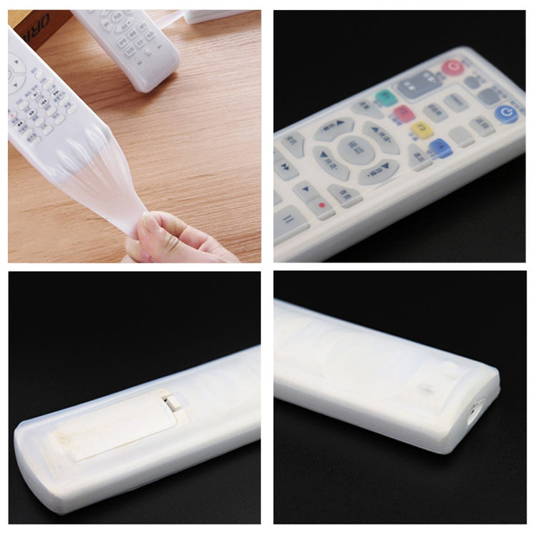 5 PCS TMALL Box Remote Control Waterproof Dustproof Silicone Protective Cover, Size: 15*4.2*1.5cm