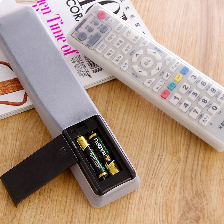 5 PCS Short Design Air Conditioning Remote Control Silicone Protective Cover, Size: 12.4*4.5*2.2cm