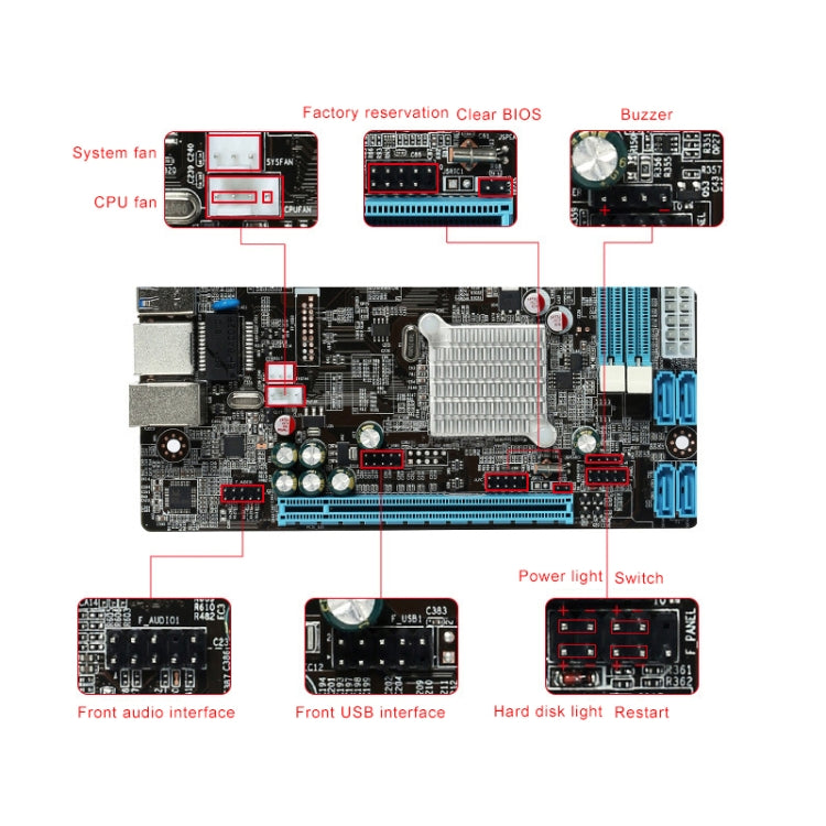Motherboard Intel H81 1150 DDR3 Core 4 Generation Pentium Celeron with USB3.0 HDMI