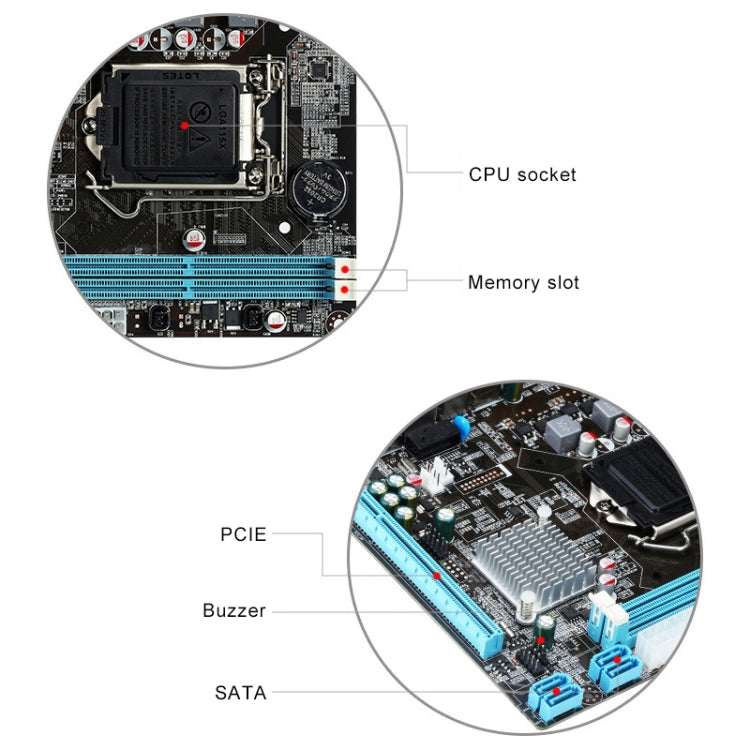 Motherboard Intel H81 1150 DDR3 Core 4 Generation Pentium Celeron with USB3.0 HDMI