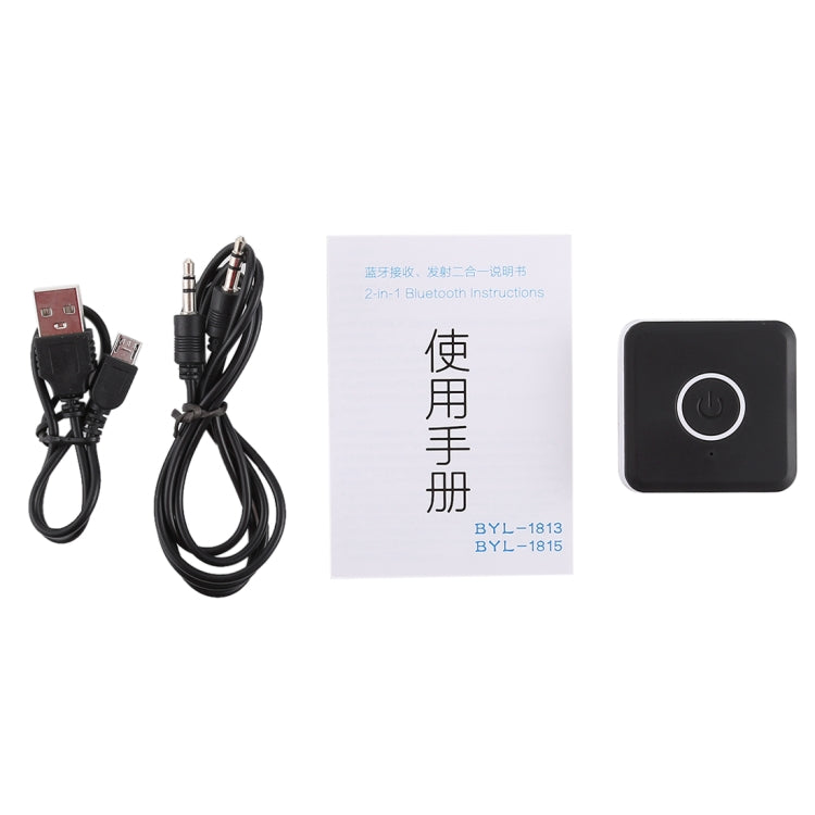 BYL-1815 2 in 1 Bluetooth V4.2 Audio Receiver / Transmitter Adapter (Black)