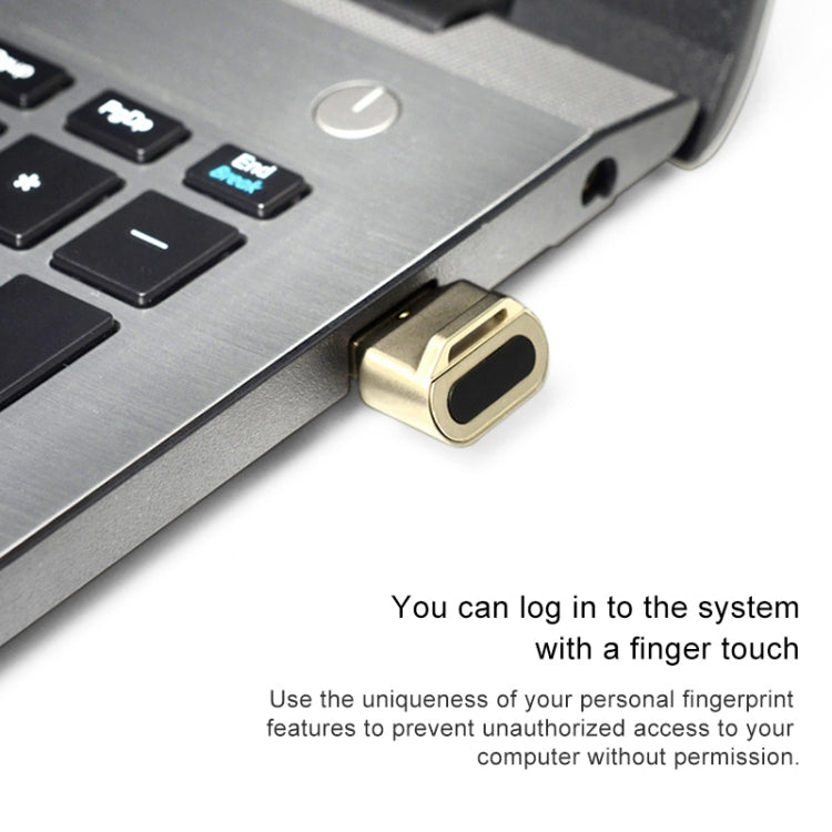 Mini USB Fingerprint Identification Logger Computer Software Protector, Support Windows10 & Windows Hllo