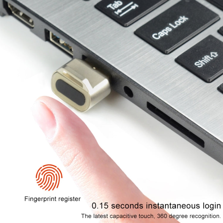 Mini USB Fingerprint Identification Logger Computer Software Protector, Support Windows10 & Windows Hllo