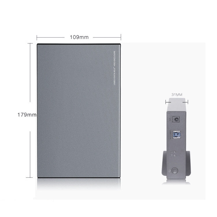 SATA 2.5 / 3.5 inch USB3.0 Interface External Mechanical Hard Disk Box