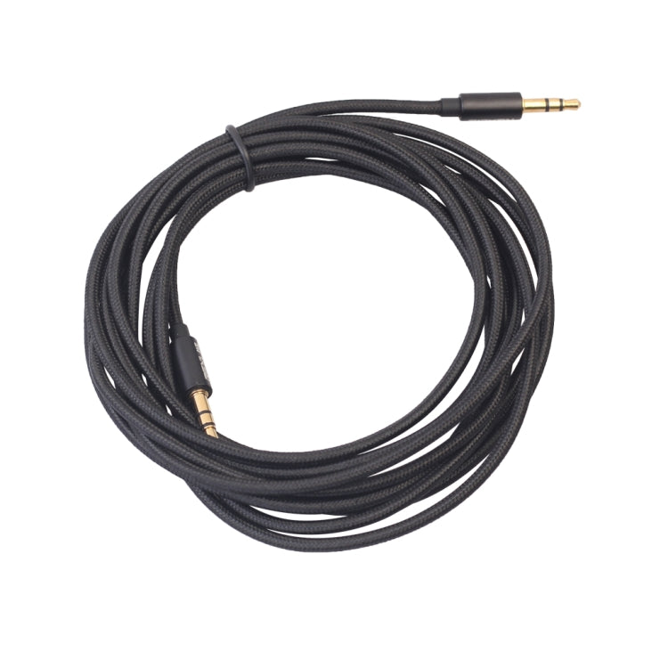 REXLIS 3629 3.5mm Male to Male Car Stereo Gold-plated Jack AUX Audio Cable for 3.5mm AUX Standard Digital Devices, Length: 3m