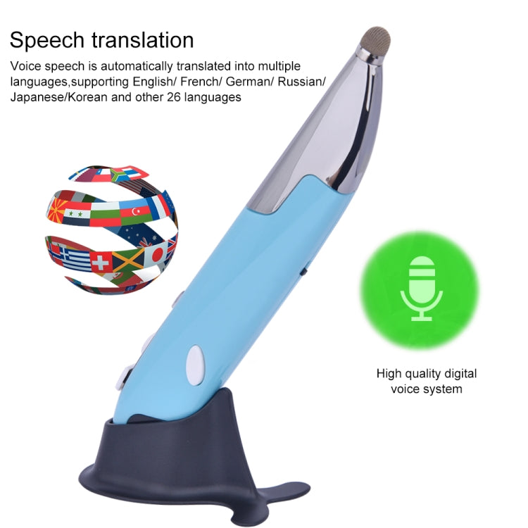 PR-06S 4-keys Smart Wireless Optical Mouse with Stylus Pen Function, Support Voice Operation / Translation